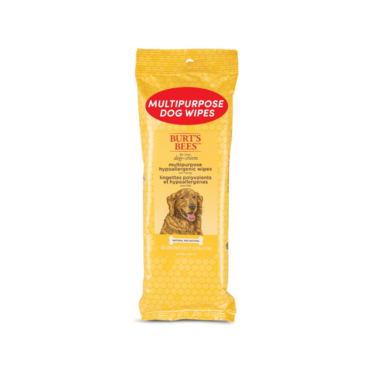 Multipurpose Dog Wipes with with Honey, 50Ct