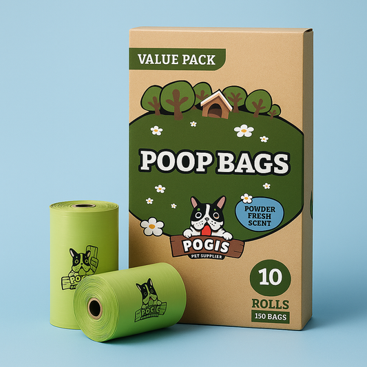 Pogi’S Dog Poop Bags (10 Rolls, 150-Count)