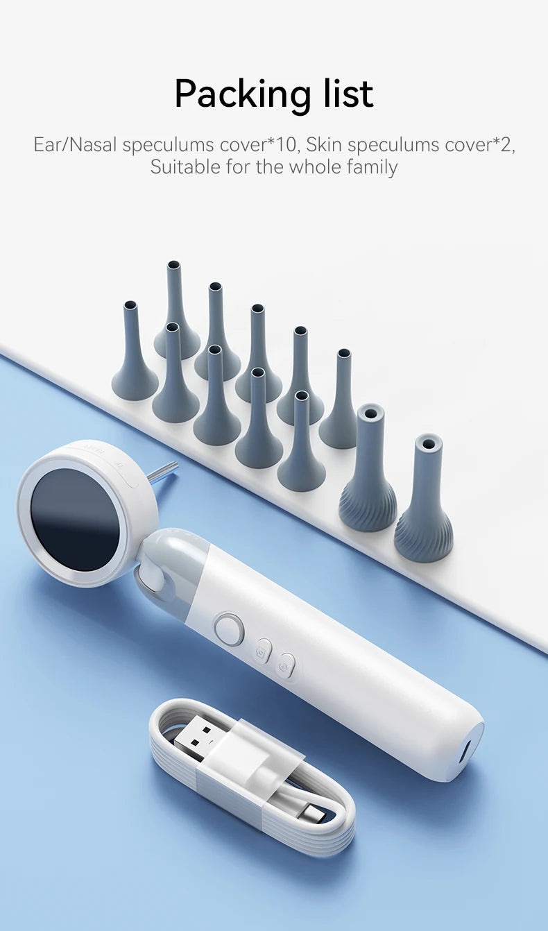 Ear Wax Cleaner Camera for Ears, Nose, & Skin